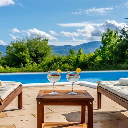 Вілла Casa Di Oliva-House With Heated Pool & Jacuzzi In Trilj, Croatia Екстер'єр фото
