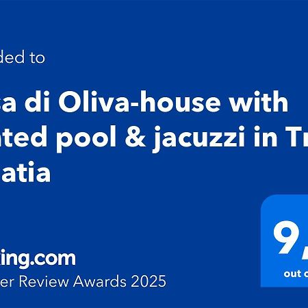 Вілла Casa Di Oliva-House With Heated Pool & Jacuzzi In Trilj, Croatia Екстер'єр фото
