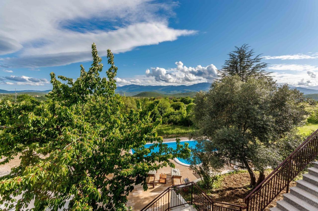 Вілла Casa Di Oliva-House With Heated Pool & Jacuzzi In Trilj, Croatia Екстер'єр фото